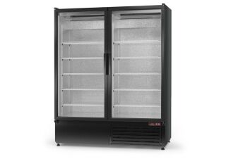 Szafa chłodnicza jednostronnie przeszklona, drzwi skrzydłowe ECOLINE - 12