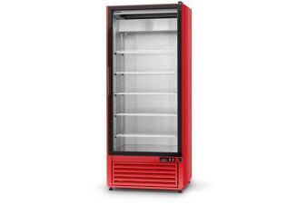 Szafa chłodnicza jednostronnie przeszklona, drzwi skrzydłowe ECOLINE - 3