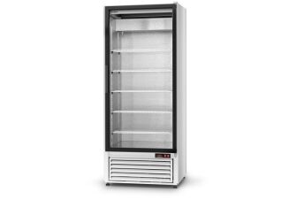 Szafa chłodnicza jednostronnie przeszklona, drzwi skrzydłowe ECOLINE - 5