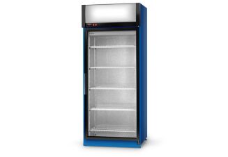 Szafa chłodnicza jednostronnie przeszklona, drzwi skrzydłowe ECOLINE - 15