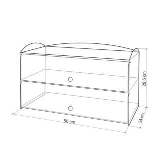 Gablota na kanapki i ciastka ABCG009P - 3