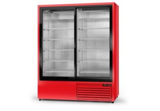 Szafa chłodnicza jednostronnie przeszklona, drzwi rozsuwane - 6