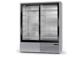 Szafa chłodnicza jednostronnie przeszklona, drzwi rozsuwane - 4