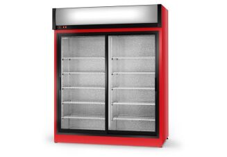 Szafa chłodnicza jednostronnie przeszklona, drzwi rozsuwane - 11