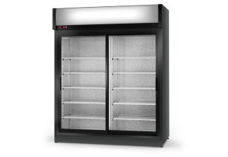 Szafa chłodnicza jednostronnie przeszklona, drzwi rozsuwane - 8