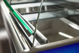 Lada chłodnicza z szybą giętą L-B2 - 19