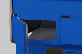 Lada chłodnicza z szybą giętą L-B2 - 24