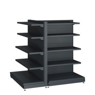 Gondola metalowa z zakończeniem w postaci regału dostawianego 150 - 3