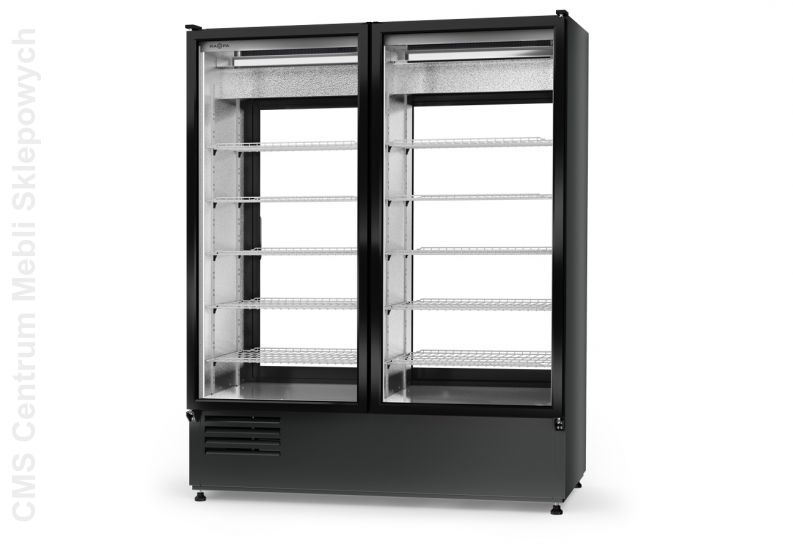 Szafa chłodnicza przeszklona - dwudrzwiowa | Rapa 2SR ecoline