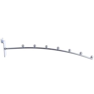 Bok zawieszki sklepowej z kulkami na panel Spacewall - łukowa 33 cm