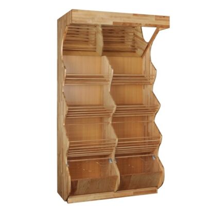 Regał na pieczywo drewniany TYP I, olejowany