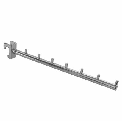 Hak sklepowy odzieżowy na owalny drążek Z-26