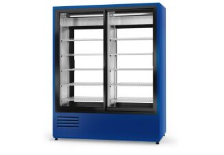 Szafa chłodnicza przeszklona - dwudrzwiowa | Rapa 2S2R