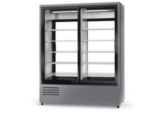 Szafa chłodnicza przeszklona - dwudrzwiowa | Rapa 2S2R