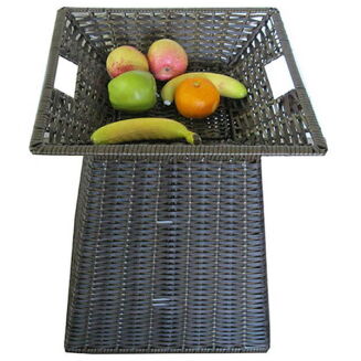 Kosz sklepowy na warzywa 45x45 cm - zestaw - 4