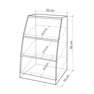 Gablota na kanapki i ciastka ABCG001P - 4