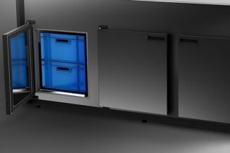 Lada chłodnicza z szybą czołową prostą L-Xi - 8