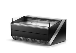 Lada chłodnicza z szybą czołową prostą L-Xi - 17