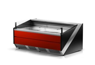 Lada chłodnicza z szybą czołową prostą L-Xi - 2