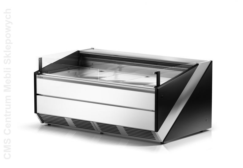 Lada chłodnicza z szybą czołową prostą L-Xi