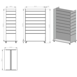 Gondola sklepowa typ H - 5