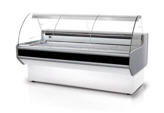 Lada chłodnicza z szybą giętą L-B - 33