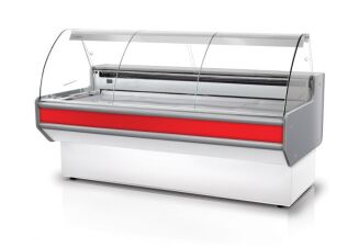 Lada chłodnicza z szybą giętą L-B - 34