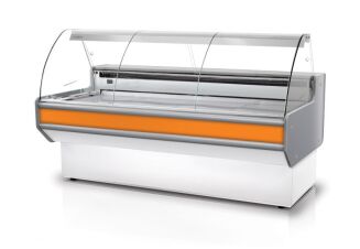 Lada chłodnicza z szybą giętą L-B - 35