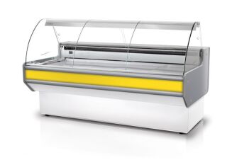 Lada chłodnicza z szybą giętą L-B - 2