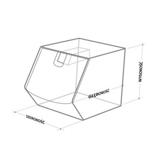 Pojemnik na cukierki i bakalie ABCP003L - 3