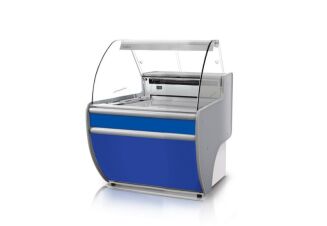 Lada chłodnicza z szybą giętą L-C - 4