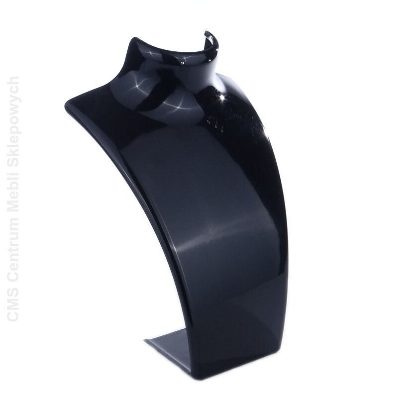 Ekspozytor na biżuterię plastikowy czarny