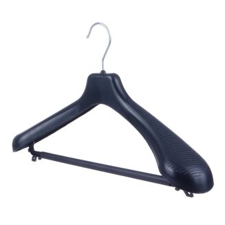 Wieszak W-21 czarny z poprzeczką - 2