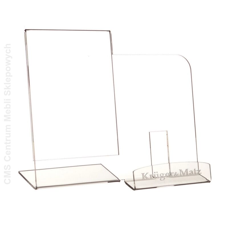 Stojak pod telefon z miejscem na opis