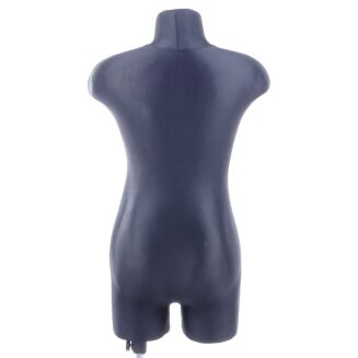 Manekin krawiecki ciążowy czarny tyłem