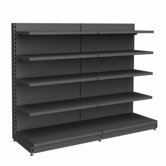 Regał metalowy przyścienny 150x100x50 cm - 5