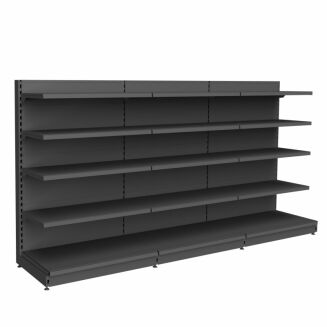 Regał metalowy przyścienny 150x100x50 cm - 7
