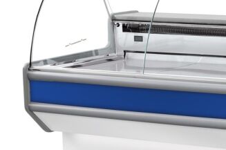 Lada chłodnicza z szybą giętą L-B1 - 18