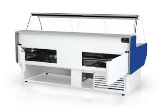 Lada chłodnicza z szybą giętą L-B1 - 22