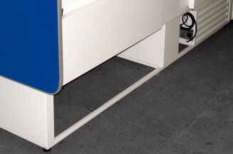 Lada chłodnicza z szybą giętą L-B1 - 27