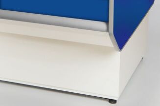 Lada chłodnicza z szybą giętą L-B1 - 28