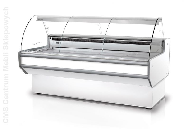 Lada chłodnicza z szybą giętą L-B1