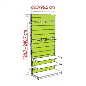Plecy panelowe montowane przed licem listew/nóg - 5