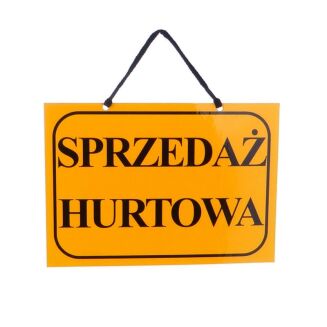 Tablica informacyjna SPRZEDAŻ HURTOWA - 2