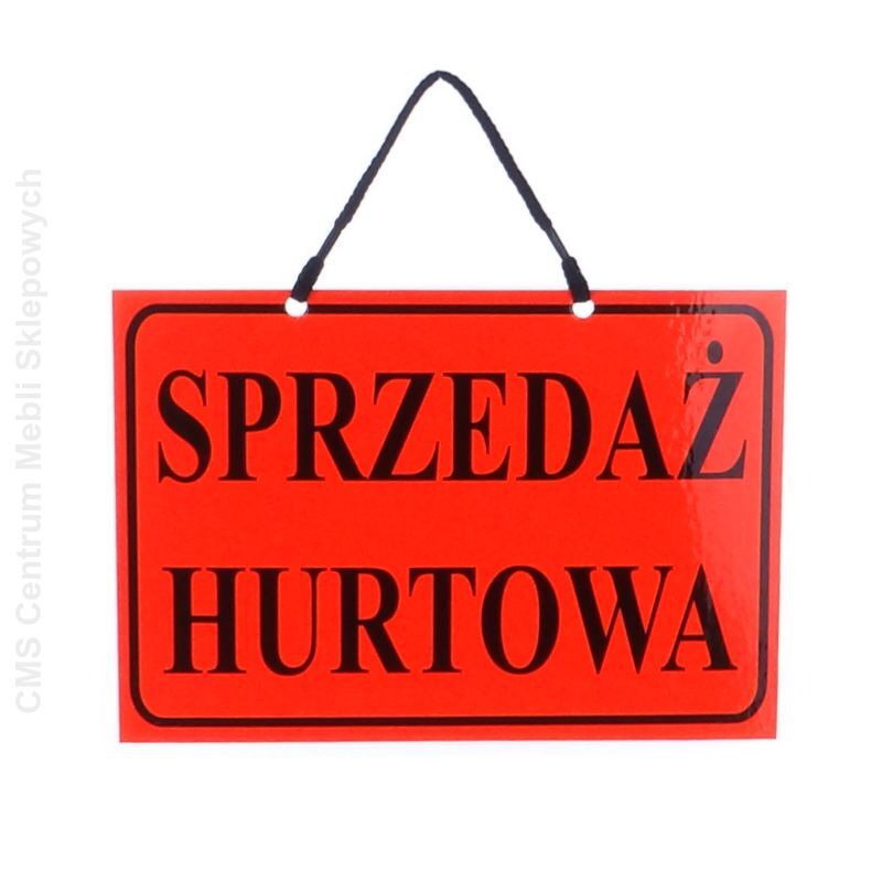Tablica informacyjna SPRZEDAŻ HURTOWA