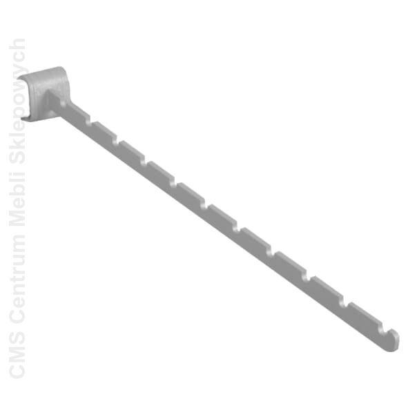 Zawieszka sklepowa na owalny drążek - płaska Z-19