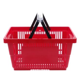 Koszyk sklepowy z dwoma rączkami - 28 litrowy - 4