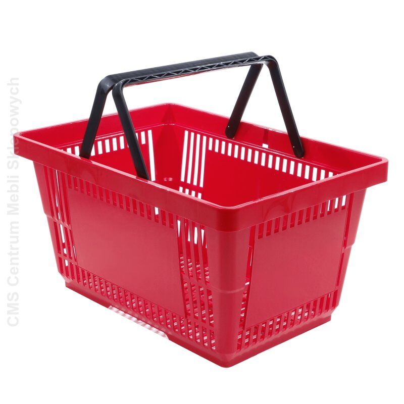 Koszyk sklepowy z dwoma rączkami - 28 litrowy