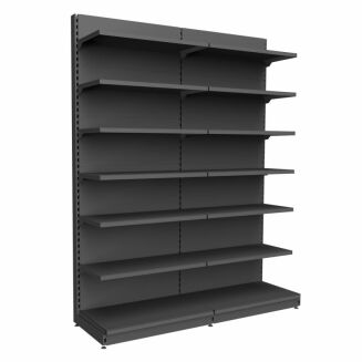 Regał metalowy przyścienny 250x100x50 cm - 6