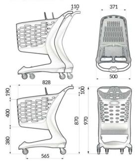 Wózek sklepowy MINI - 3